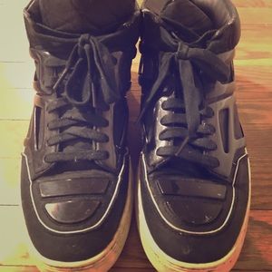 Alejandro Ingelmo 11.5 Black Hightop Sneakers